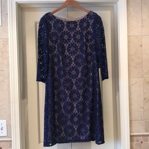 Blue Lace Dress